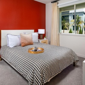 Bedroom options to fit every lifestyle a bedroom with a bed and a window